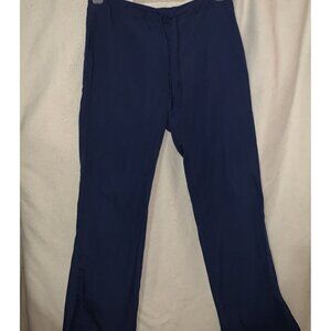 Unisex Cherokee Navy Scrub Pants Nursing Medical Size XS Extra Small